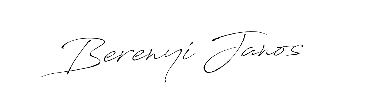 How to Draw Berenyi Janos signature style? Antro_Vectra is a latest design signature styles for name Berenyi Janos. Berenyi Janos signature style 6 images and pictures png