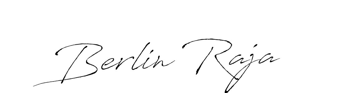 Use a signature maker to create a handwritten signature online. With this signature software, you can design (Antro_Vectra) your own signature for name Berlin Raja. Berlin Raja signature style 6 images and pictures png