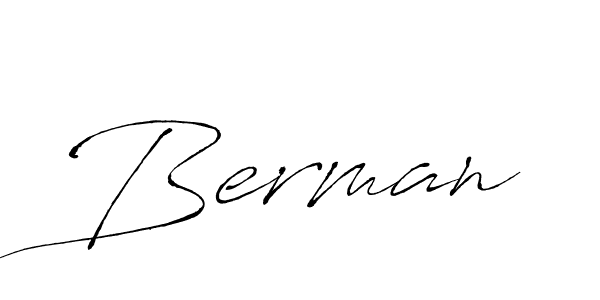 How to make Berman signature? Antro_Vectra is a professional autograph style. Create handwritten signature for Berman name. Berman signature style 6 images and pictures png