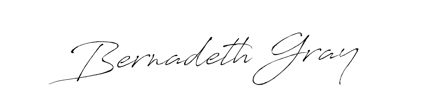 Use a signature maker to create a handwritten signature online. With this signature software, you can design (Antro_Vectra) your own signature for name Bernadeth Gray. Bernadeth Gray signature style 6 images and pictures png