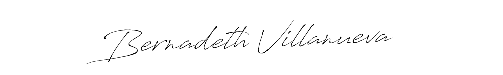 You should practise on your own different ways (Antro_Vectra) to write your name (Bernadeth Villanueva) in signature. don't let someone else do it for you. Bernadeth Villanueva signature style 6 images and pictures png