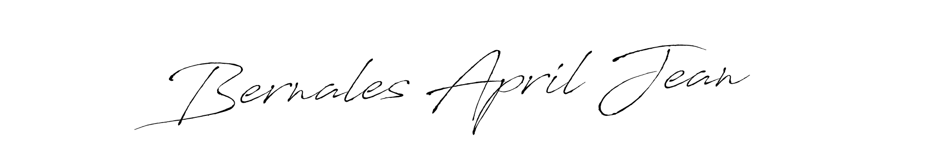 if you are searching for the best signature style for your name Bernales April Jean. so please give up your signature search. here we have designed multiple signature styles  using Antro_Vectra. Bernales April Jean signature style 6 images and pictures png