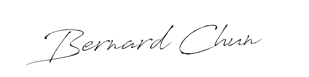 Make a short Bernard Chun signature style. Manage your documents anywhere anytime using Antro_Vectra. Create and add eSignatures, submit forms, share and send files easily. Bernard Chun signature style 6 images and pictures png