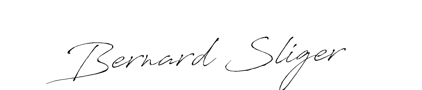 You should practise on your own different ways (Antro_Vectra) to write your name (Bernard Sliger) in signature. don't let someone else do it for you. Bernard Sliger signature style 6 images and pictures png