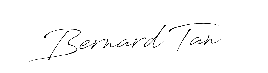 How to make Bernard Tan name signature. Use Antro_Vectra style for creating short signs online. This is the latest handwritten sign. Bernard Tan signature style 6 images and pictures png