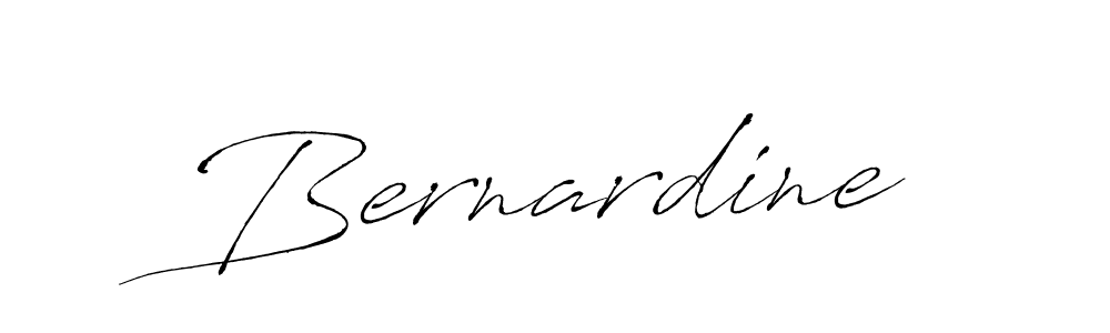 The best way (Antro_Vectra) to make a short signature is to pick only two or three words in your name. The name Bernardine include a total of six letters. For converting this name. Bernardine signature style 6 images and pictures png