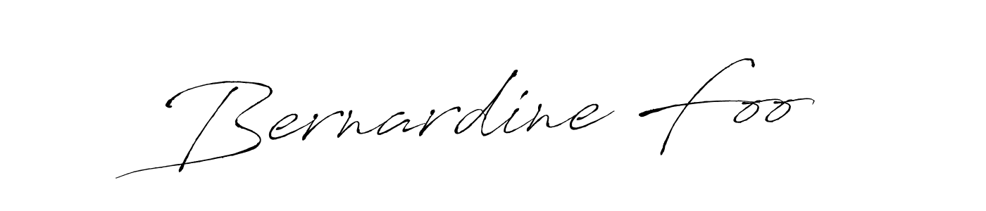 How to make Bernardine Foo signature? Antro_Vectra is a professional autograph style. Create handwritten signature for Bernardine Foo name. Bernardine Foo signature style 6 images and pictures png
