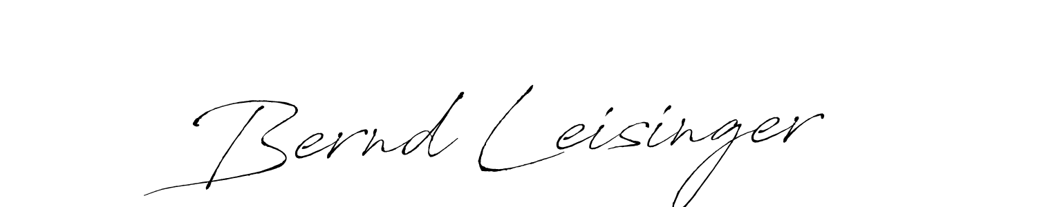 How to make Bernd Leisinger name signature. Use Antro_Vectra style for creating short signs online. This is the latest handwritten sign. Bernd Leisinger signature style 6 images and pictures png