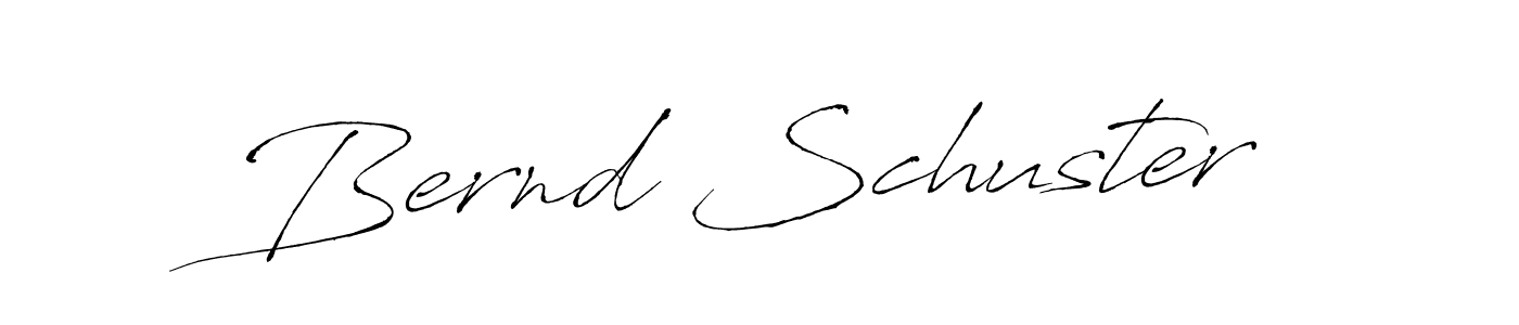 Bernd Schuster stylish signature style. Best Handwritten Sign (Antro_Vectra) for my name. Handwritten Signature Collection Ideas for my name Bernd Schuster. Bernd Schuster signature style 6 images and pictures png