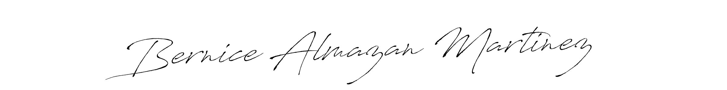 Bernice Almazan Martinez stylish signature style. Best Handwritten Sign (Antro_Vectra) for my name. Handwritten Signature Collection Ideas for my name Bernice Almazan Martinez. Bernice Almazan Martinez signature style 6 images and pictures png