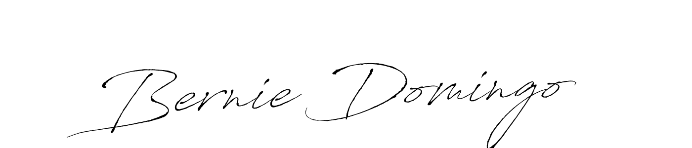 Use a signature maker to create a handwritten signature online. With this signature software, you can design (Antro_Vectra) your own signature for name Bernie Domingo. Bernie Domingo signature style 6 images and pictures png