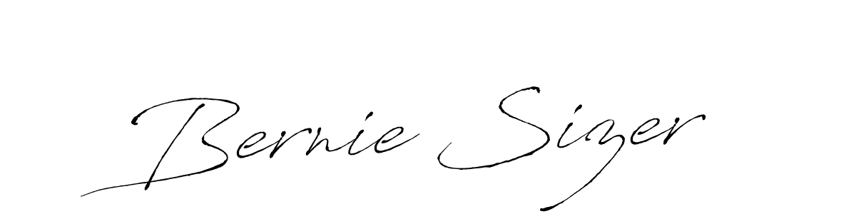 Create a beautiful signature design for name Bernie Sizer. With this signature (Antro_Vectra) fonts, you can make a handwritten signature for free. Bernie Sizer signature style 6 images and pictures png