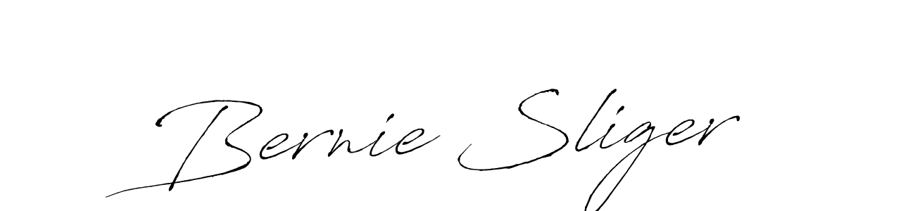How to make Bernie Sliger signature? Antro_Vectra is a professional autograph style. Create handwritten signature for Bernie Sliger name. Bernie Sliger signature style 6 images and pictures png