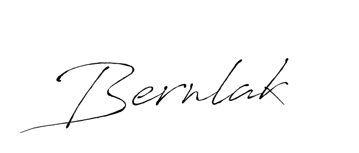 Design your own signature with our free online signature maker. With this signature software, you can create a handwritten (Antro_Vectra) signature for name Bernlak. Bernlak signature style 6 images and pictures png