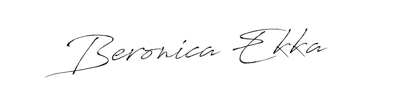 Once you've used our free online signature maker to create your best signature Antro_Vectra style, it's time to enjoy all of the benefits that Beronica Ekka name signing documents. Beronica Ekka signature style 6 images and pictures png