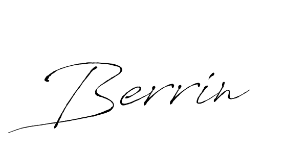 You should practise on your own different ways (Antro_Vectra) to write your name (Berrin) in signature. don't let someone else do it for you. Berrin signature style 6 images and pictures png