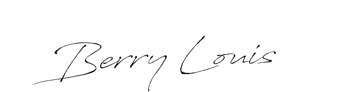 Make a beautiful signature design for name Berry Louis. Use this online signature maker to create a handwritten signature for free. Berry Louis signature style 6 images and pictures png