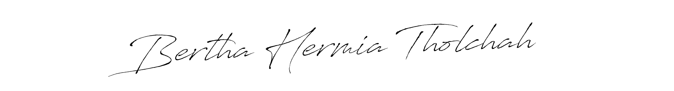 Make a short Bertha Hermia Tholchah signature style. Manage your documents anywhere anytime using Antro_Vectra. Create and add eSignatures, submit forms, share and send files easily. Bertha Hermia Tholchah signature style 6 images and pictures png