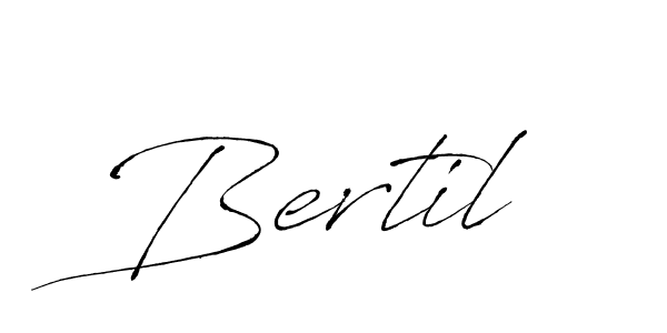 The best way (Antro_Vectra) to make a short signature is to pick only two or three words in your name. The name Bertil include a total of six letters. For converting this name. Bertil signature style 6 images and pictures png