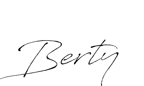 Similarly Antro_Vectra is the best handwritten signature design. Signature creator online .You can use it as an online autograph creator for name Berty. Berty signature style 6 images and pictures png