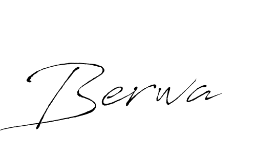 Also we have Berwa name is the best signature style. Create professional handwritten signature collection using Antro_Vectra autograph style. Berwa signature style 6 images and pictures png