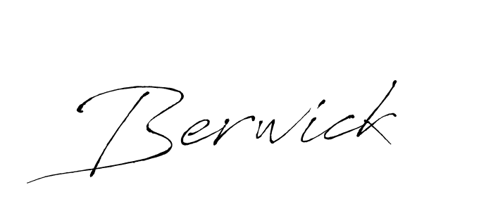 How to make Berwick signature? Antro_Vectra is a professional autograph style. Create handwritten signature for Berwick name. Berwick signature style 6 images and pictures png