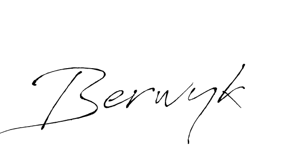 Similarly Antro_Vectra is the best handwritten signature design. Signature creator online .You can use it as an online autograph creator for name Berwyk. Berwyk signature style 6 images and pictures png