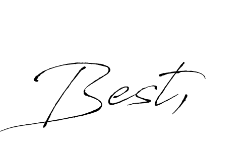 Make a beautiful signature design for name Best,. With this signature (Antro_Vectra) style, you can create a handwritten signature for free. Best, signature style 6 images and pictures png