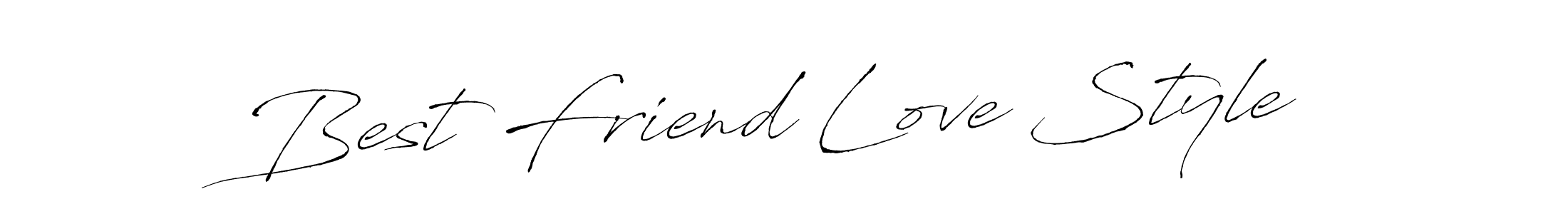 Use a signature maker to create a handwritten signature online. With this signature software, you can design (Antro_Vectra) your own signature for name Best Friend Love Style. Best Friend Love Style signature style 6 images and pictures png