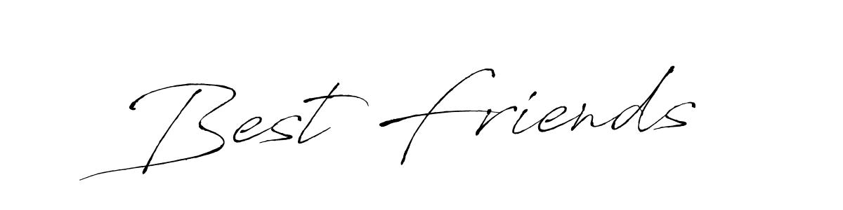 Antro_Vectra is a professional signature style that is perfect for those who want to add a touch of class to their signature. It is also a great choice for those who want to make their signature more unique. Get Best Friends name to fancy signature for free. Best Friends signature style 6 images and pictures png