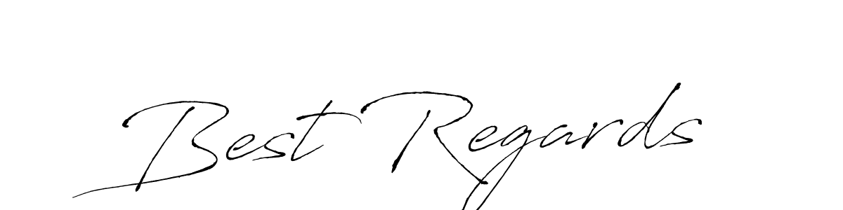 How to make Best Regards signature? Antro_Vectra is a professional autograph style. Create handwritten signature for Best Regards name. Best Regards signature style 6 images and pictures png