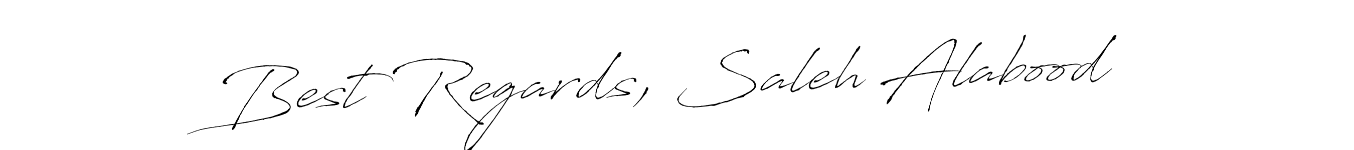 This is the best signature style for the Best Regards, Saleh Alabood name. Also you like these signature font (Antro_Vectra). Mix name signature. Best Regards, Saleh Alabood signature style 6 images and pictures png