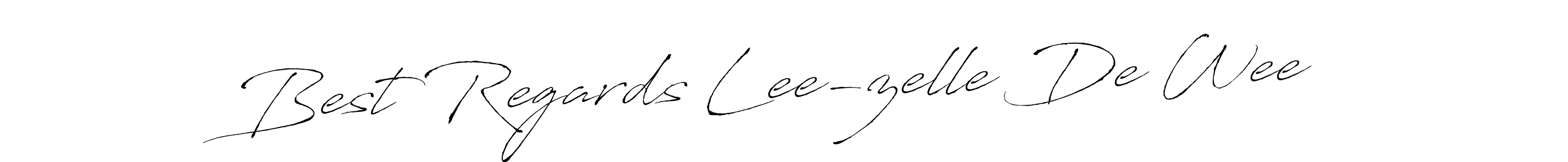 Also we have Best Regards Lee-zelle De Wee name is the best signature style. Create professional handwritten signature collection using Antro_Vectra autograph style. Best Regards Lee-zelle De Wee signature style 6 images and pictures png