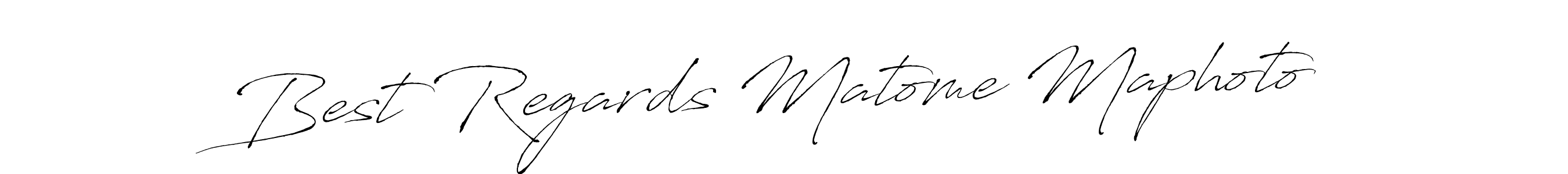 Once you've used our free online signature maker to create your best signature Antro_Vectra style, it's time to enjoy all of the benefits that Best Regards Matome Maphoto name signing documents. Best Regards Matome Maphoto signature style 6 images and pictures png