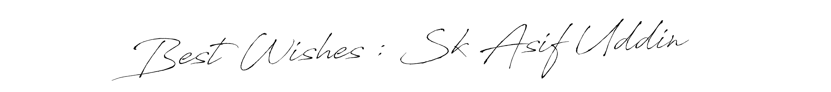 Antro_Vectra is a professional signature style that is perfect for those who want to add a touch of class to their signature. It is also a great choice for those who want to make their signature more unique. Get Best Wishes : Sk Asif Uddin name to fancy signature for free. Best Wishes : Sk Asif Uddin signature style 6 images and pictures png