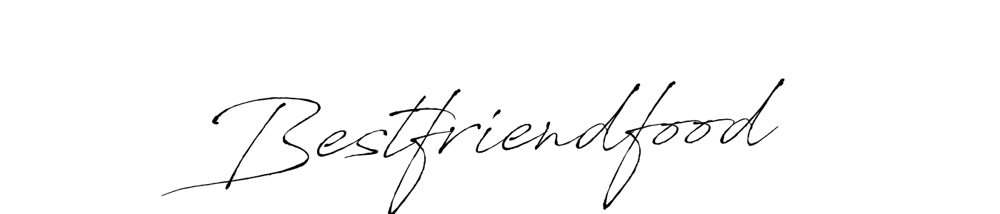 Create a beautiful signature design for name Bestfriendfood. With this signature (Antro_Vectra) fonts, you can make a handwritten signature for free. Bestfriendfood signature style 6 images and pictures png