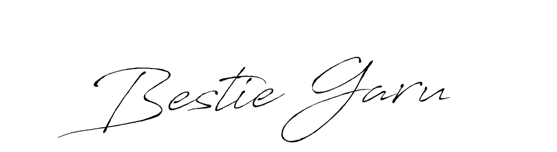 Create a beautiful signature design for name Bestie Garu. With this signature (Antro_Vectra) fonts, you can make a handwritten signature for free. Bestie Garu signature style 6 images and pictures png