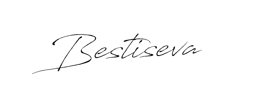 Antro_Vectra is a professional signature style that is perfect for those who want to add a touch of class to their signature. It is also a great choice for those who want to make their signature more unique. Get Bestiseva name to fancy signature for free. Bestiseva signature style 6 images and pictures png