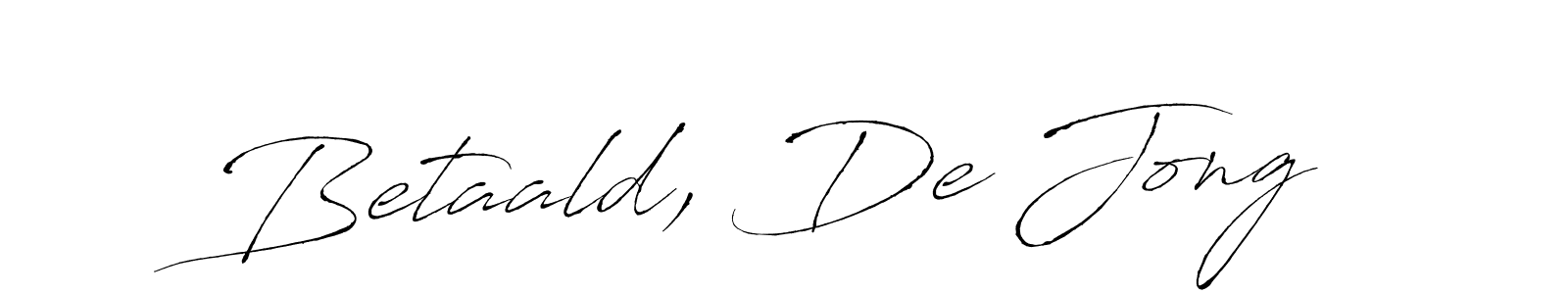 if you are searching for the best signature style for your name Betaald, De Jong. so please give up your signature search. here we have designed multiple signature styles  using Antro_Vectra. Betaald, De Jong signature style 6 images and pictures png