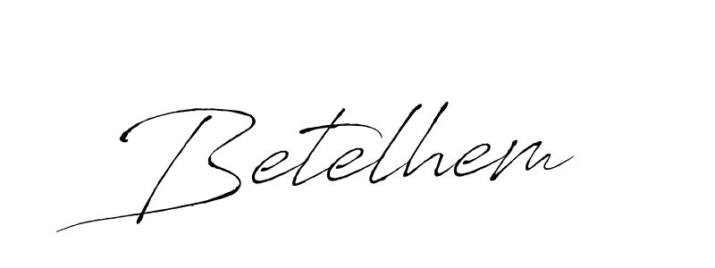 How to make Betelhem signature? Antro_Vectra is a professional autograph style. Create handwritten signature for Betelhem name. Betelhem signature style 6 images and pictures png