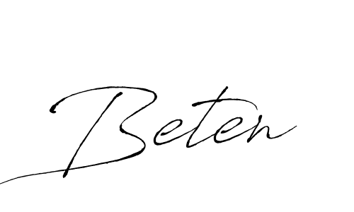 Make a beautiful signature design for name Beten. Use this online signature maker to create a handwritten signature for free. Beten signature style 6 images and pictures png