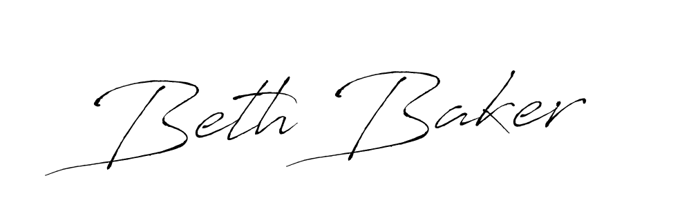 Make a beautiful signature design for name Beth Baker. Use this online signature maker to create a handwritten signature for free. Beth Baker signature style 6 images and pictures png