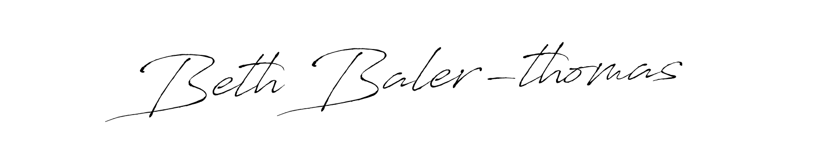 Antro_Vectra is a professional signature style that is perfect for those who want to add a touch of class to their signature. It is also a great choice for those who want to make their signature more unique. Get Beth Baler-thomas name to fancy signature for free. Beth Baler-thomas signature style 6 images and pictures png