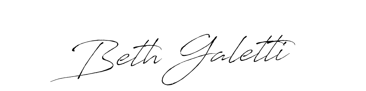 How to Draw Beth Galetti signature style? Antro_Vectra is a latest design signature styles for name Beth Galetti. Beth Galetti signature style 6 images and pictures png