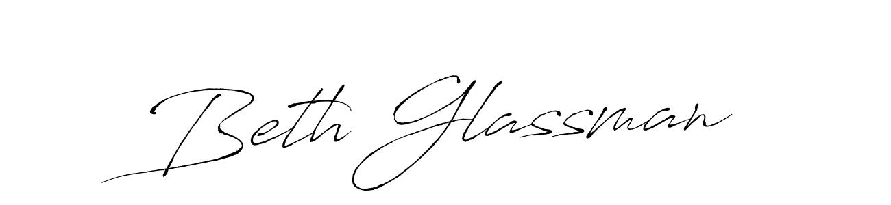 Use a signature maker to create a handwritten signature online. With this signature software, you can design (Antro_Vectra) your own signature for name Beth Glassman. Beth Glassman signature style 6 images and pictures png
