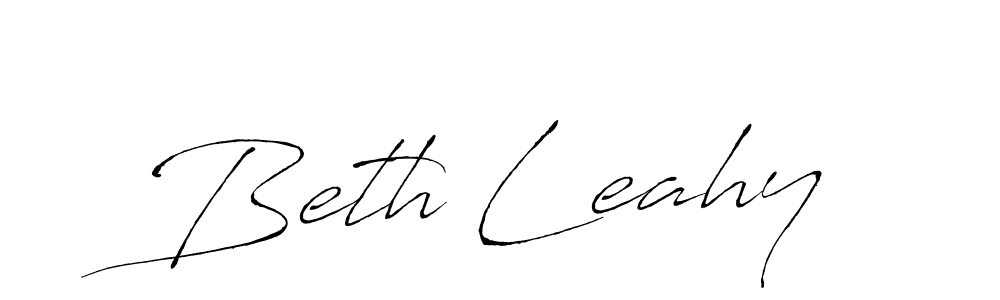 Make a beautiful signature design for name Beth Leahy. Use this online signature maker to create a handwritten signature for free. Beth Leahy signature style 6 images and pictures png