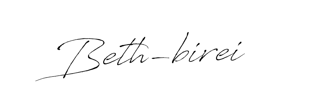 It looks lik you need a new signature style for name Beth-birei. Design unique handwritten (Antro_Vectra) signature with our free signature maker in just a few clicks. Beth-birei signature style 6 images and pictures png