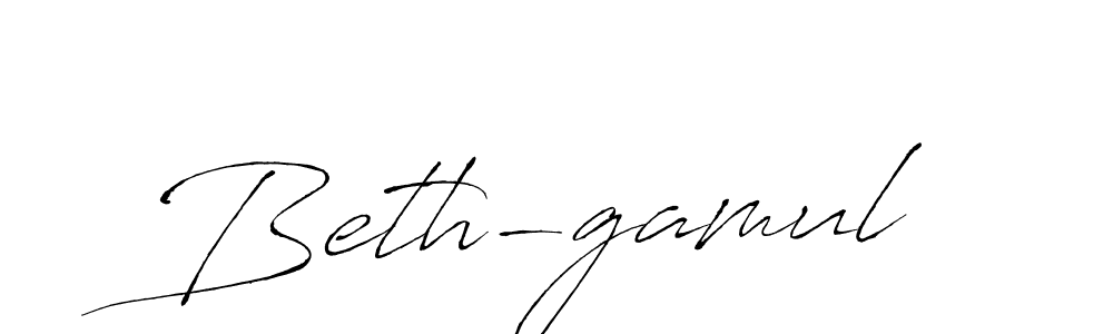 Design your own signature with our free online signature maker. With this signature software, you can create a handwritten (Antro_Vectra) signature for name Beth-gamul. Beth-gamul signature style 6 images and pictures png