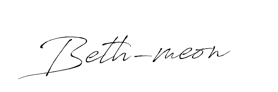 74+ Beth-meon Name Signature Style Ideas | Superb Name Signature