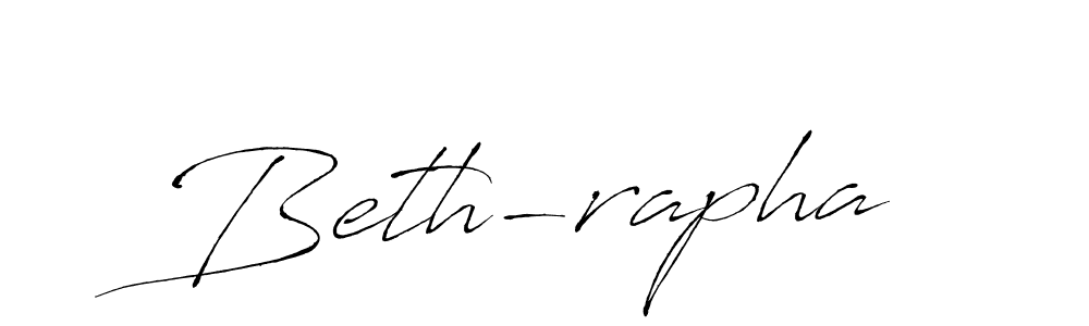 How to make Beth-rapha name signature. Use Antro_Vectra style for creating short signs online. This is the latest handwritten sign. Beth-rapha signature style 6 images and pictures png